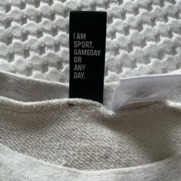 ADIDAS - Sweatshirt - Grey - Large - Picture 5 of 6